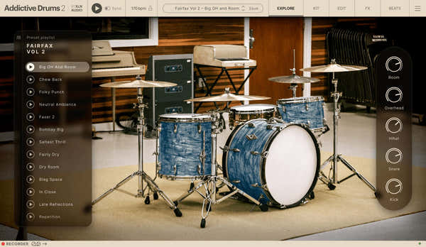 XLN Audio Addictive Drums 2 Fairfax Vol. 2 ADpak