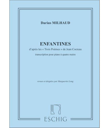 Milhaud D. - Enfantines - Piano 4 Mains