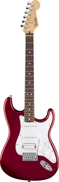 Standard Stratocaster HSS LRL Golpeador Blanco Candy Cola