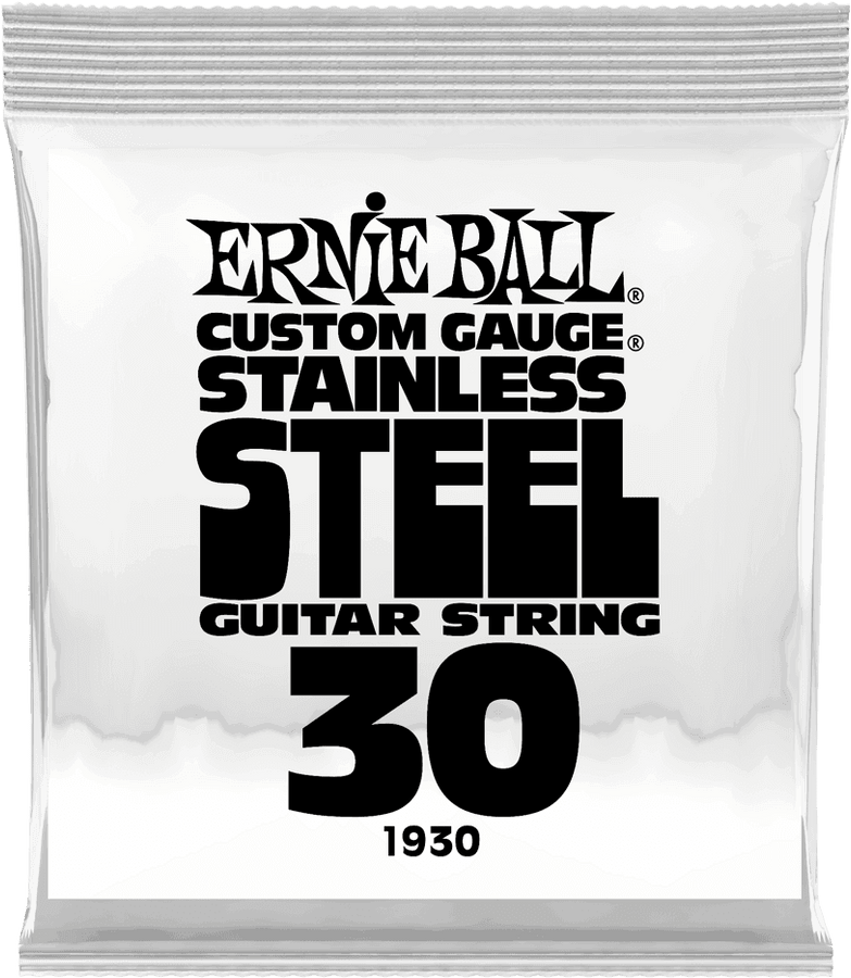 .030 STAINLESS STEEL WOUND ELECTRIC GUITAR STRINGS