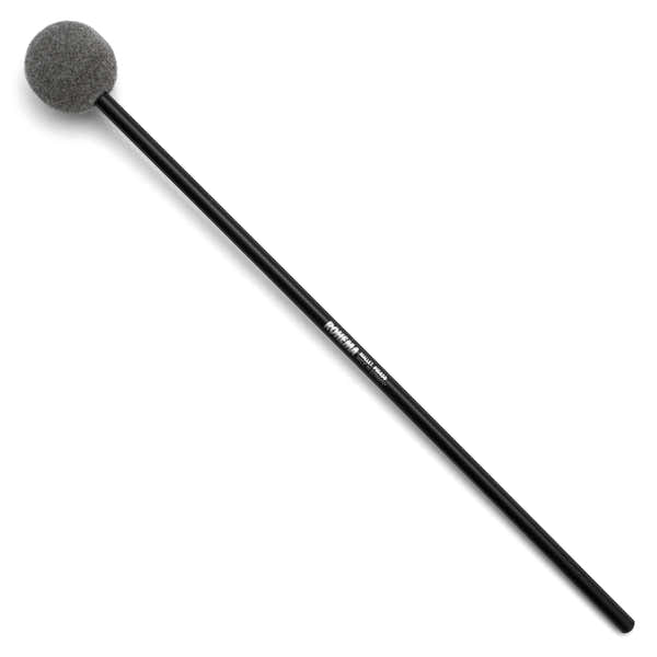 Rohema Baqueta de Plástico 39CM Cabeza de Fieltro 4CM Medio Duro