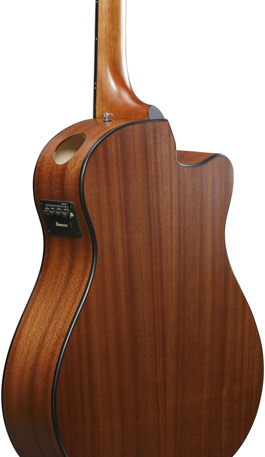 AAM50LCE-OLB Tapa Sunburst marrón claro poro abierto Fondo y aros naturales poro abierto