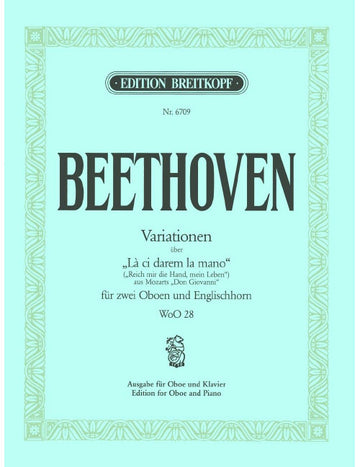 Beethoven Ludwig Van - Variationen Uber ?La Ci Darem? - Oboe Piano