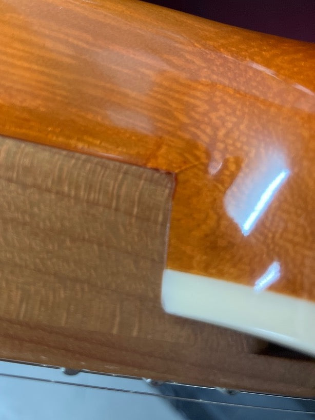 Fire 401 Aurora Flamed Amber Burst RM - B Stock