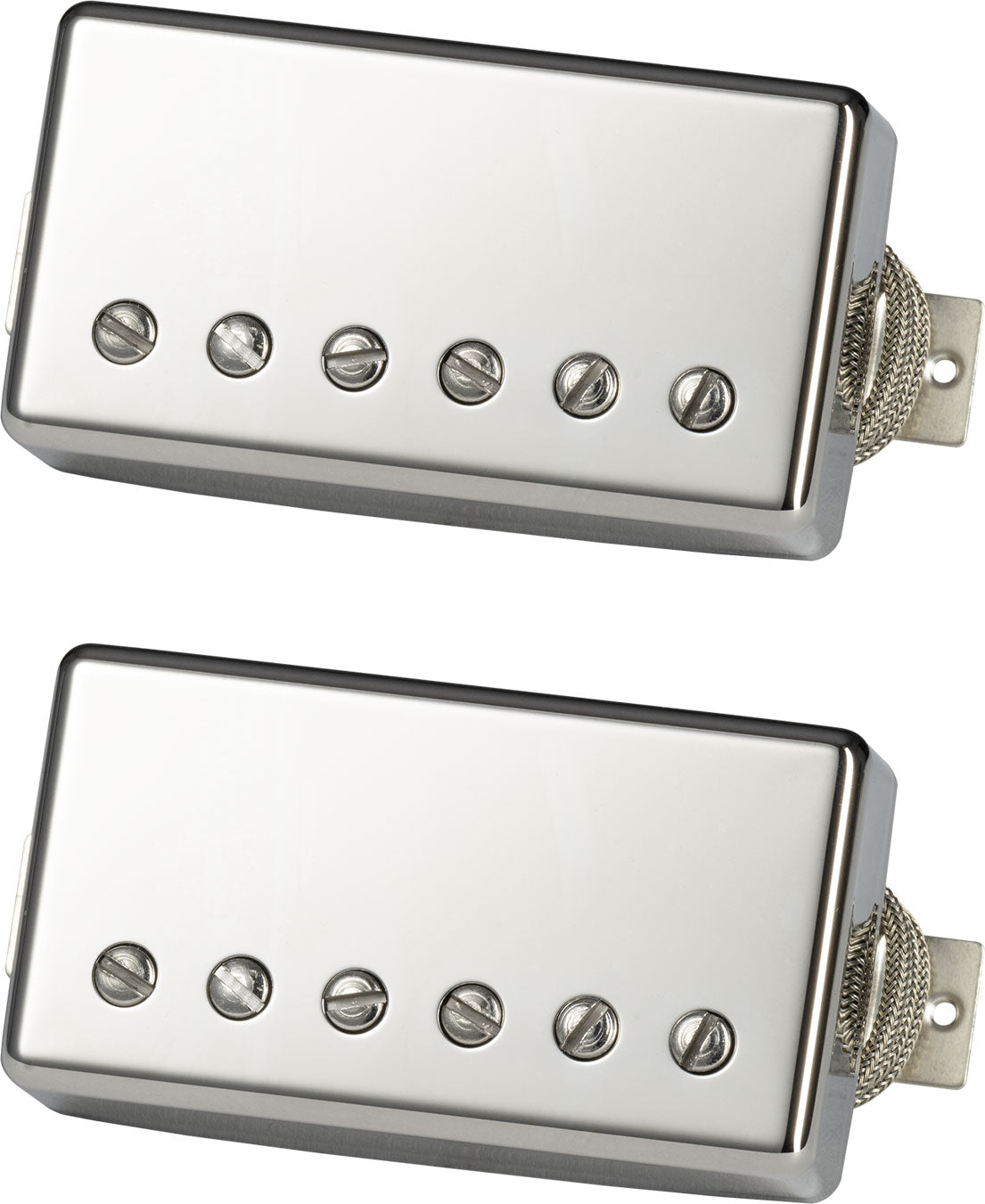 Gibson Accessories Kirk Hammett Set Greenybucker cubierta de níquel