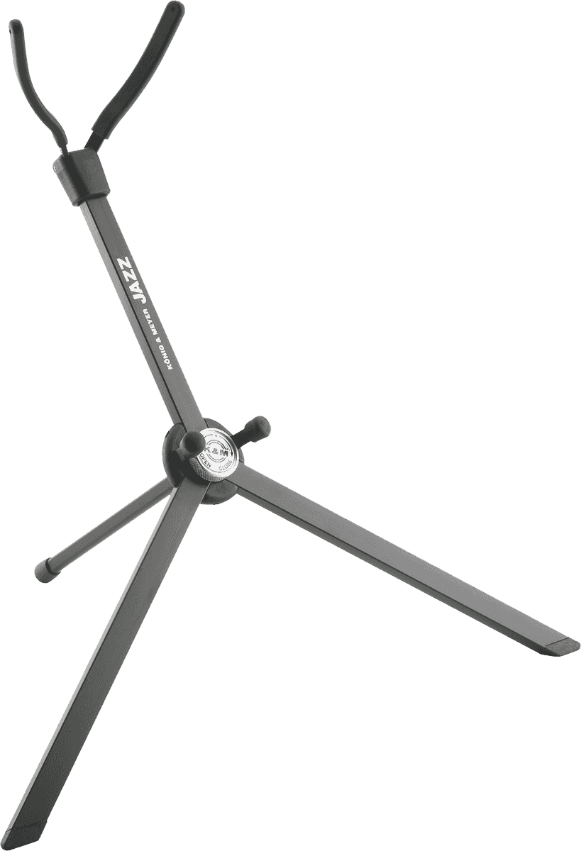 K&M 14335-000-55 Soporte Jazz Negro Para Saxofón Tenor