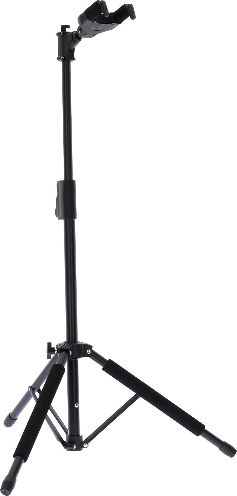 Woodbrass GS35 Soporte De Guitarra Con Bloqueo De Cabezal