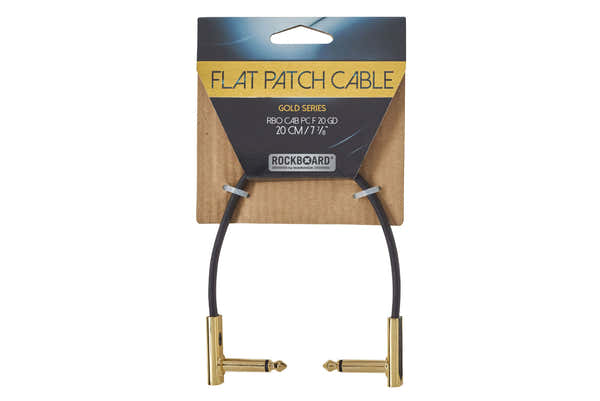 Cable patch plano de la serie Gold CAB-pc-F-20-gd