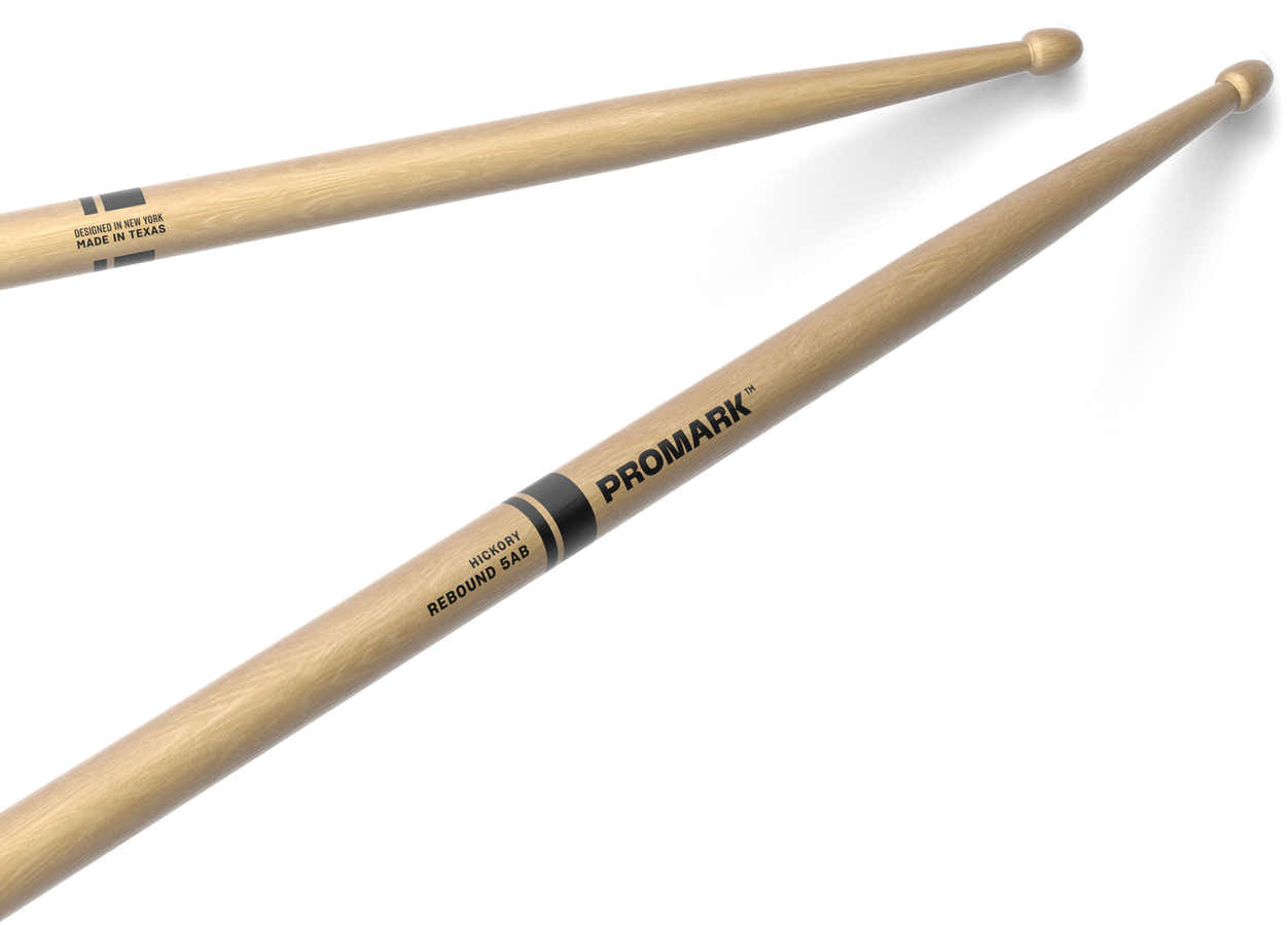 RBH580AW - Rebound 5AB Hickory Drumstick Acorn Wood Tip