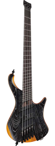 EHB1135MS-SKL Ola Plateada Negro de Bajo Brillo Bass Workshop