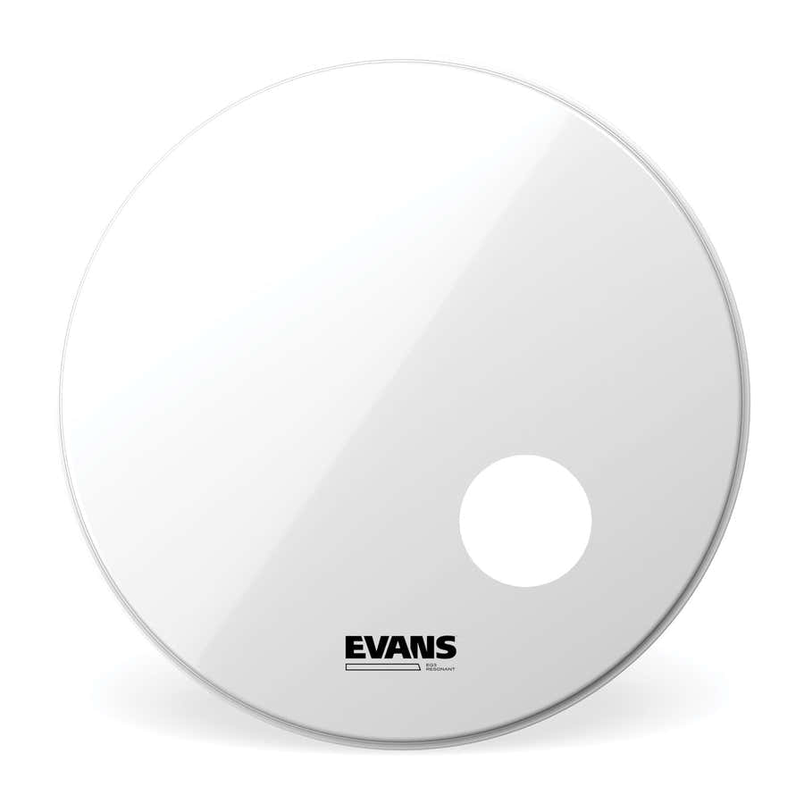 BD22RSW EQ3 RESONANT SMOOTH WHITE BASS DRUM HEAD 22 INCH