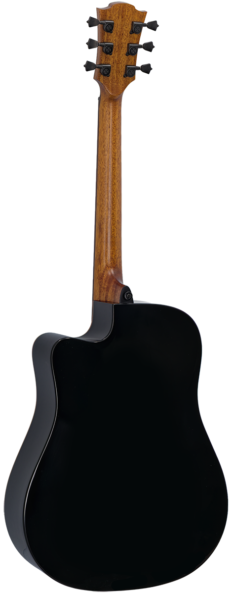 Tramontane T118DCE-BLK Dreadnought Cutaway Electro Negro