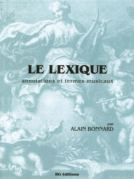 BONNARD ALAIN - LE LEXIQUE