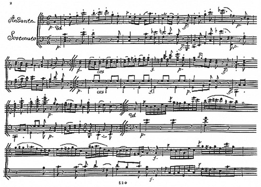 Hoffmeister F.A. - Variazioni Per Il Clavicembalo O Piano Forte 1799 - Fac-Simile
