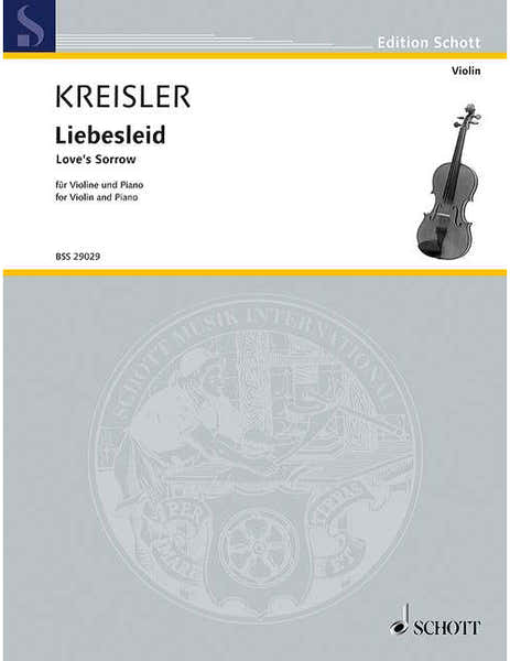 Kreisler - Love's Sorrow No. 11 - Violon et Piano
