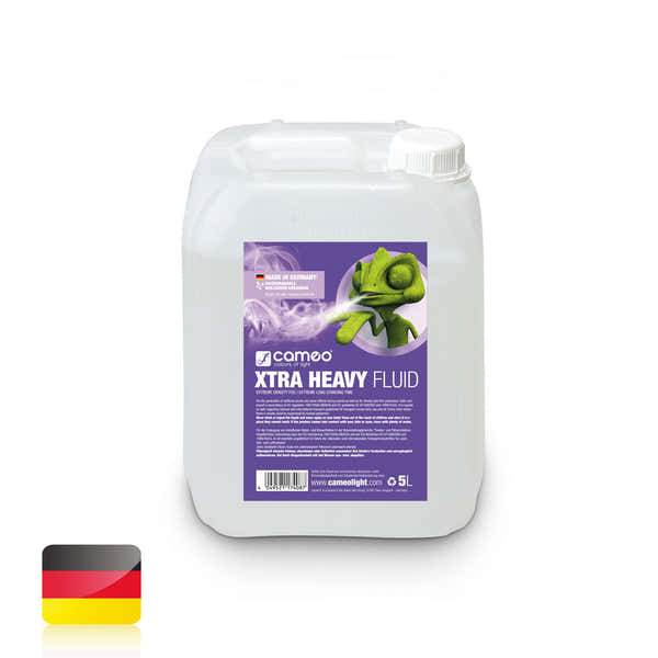 XTRA HEAVY FLUID 5L - EXTREMADAMENTE LARGA DURACIN ALTA DENSIDAD LQUIDO DE MQUINA DE HUMO - 5 L