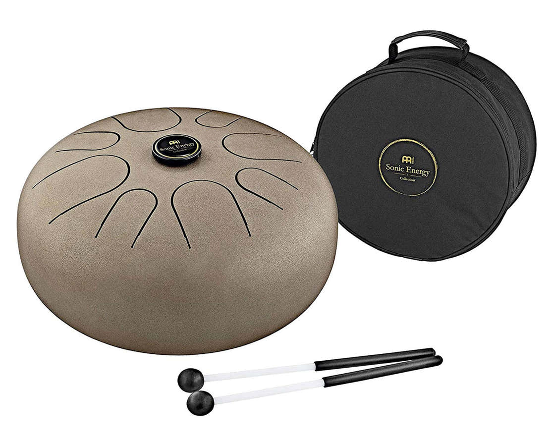 MEINL SONIC ENERGY STEEL TONGUE DRUM G MAJOR VINTAGE BROWN
