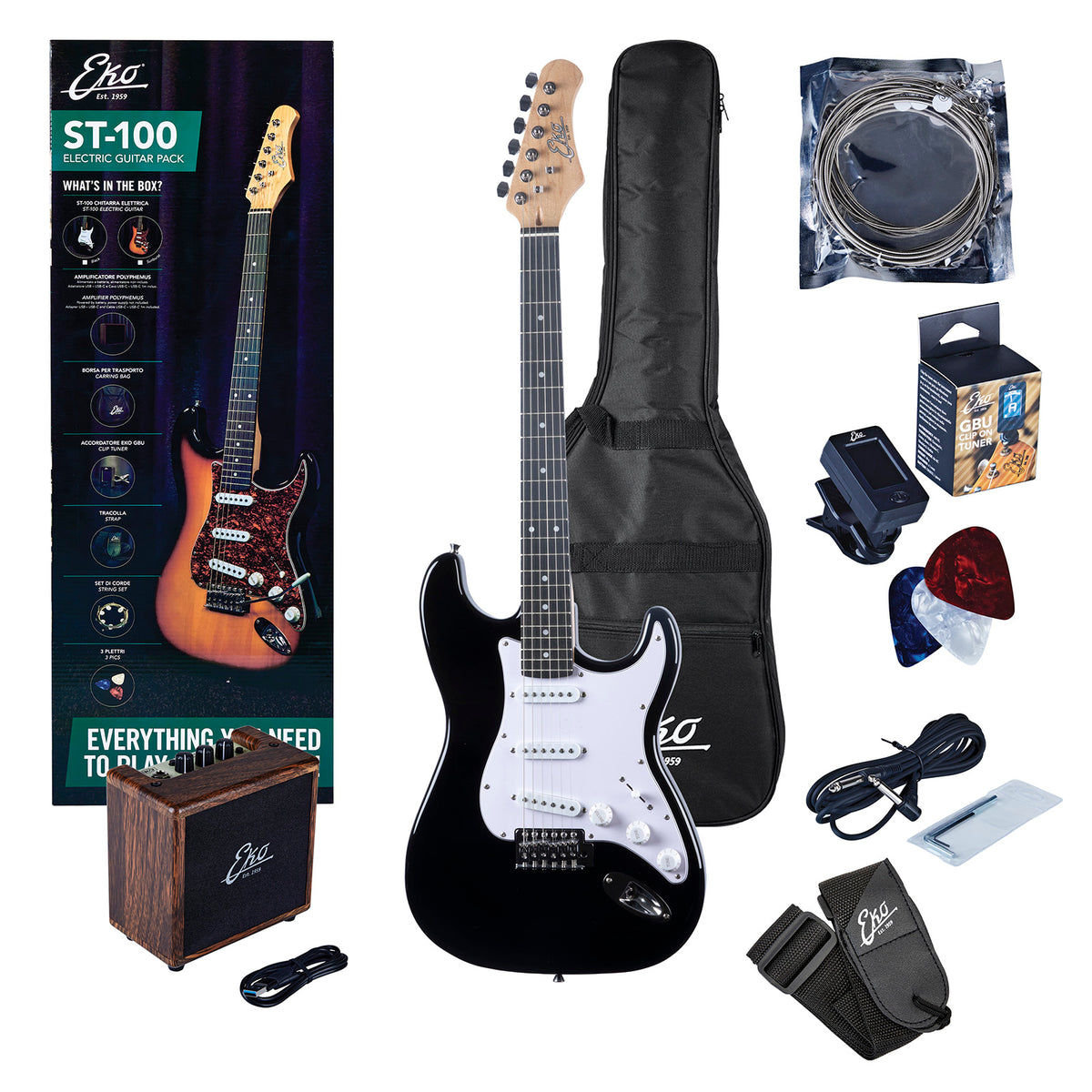 Pack ST 100 Negro