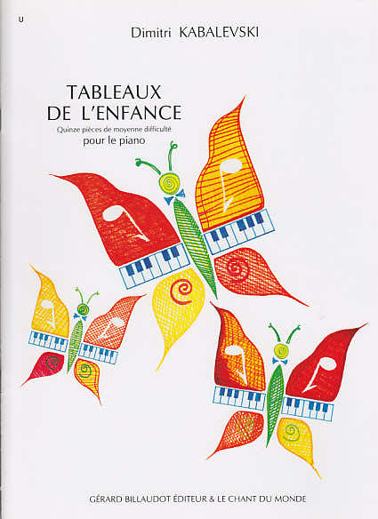 Kabalevski - Tableaux De L'enfance - Piano