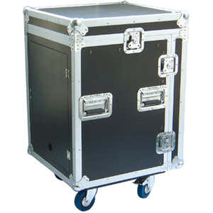POWER ACOUSTICS SONORISATION Flight case 16u + plano inclinado