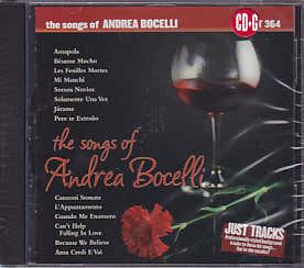 CD Pocket Songs - The Songs Of Andrea Bocelli