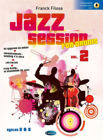 Filosa Franck - Jazz Session For Drums Vol.2 - Batería