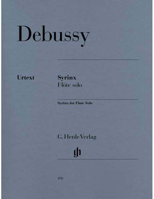 Debussy - Syrinx - La Flûte De Pan - Pour Flûte Seule - Flauta