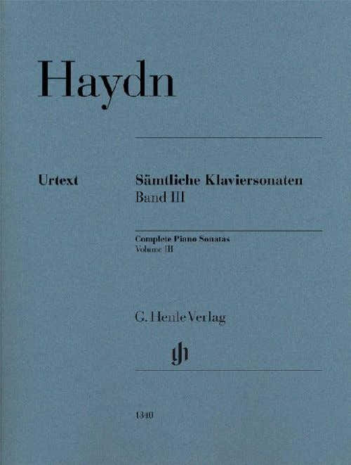 Joseph Haydn - Complete Piano Sonatas Volume III PB. - Piano