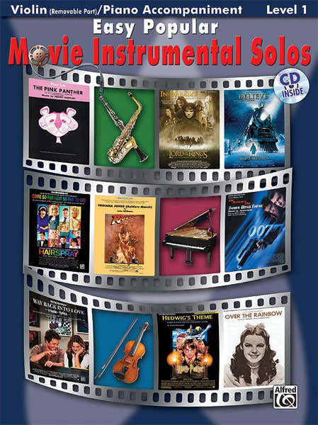 Easy Popular Movie Solos + CD - Violin Solo
