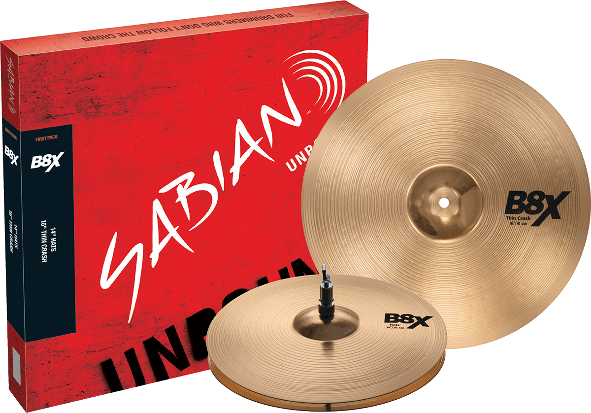 Set B8X First 14"/16" +90 DÍAS DE PRUEBA DRUMEO