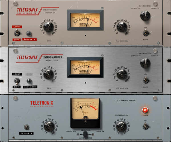 UAD Teletronix LA-2A Colección de niveladores