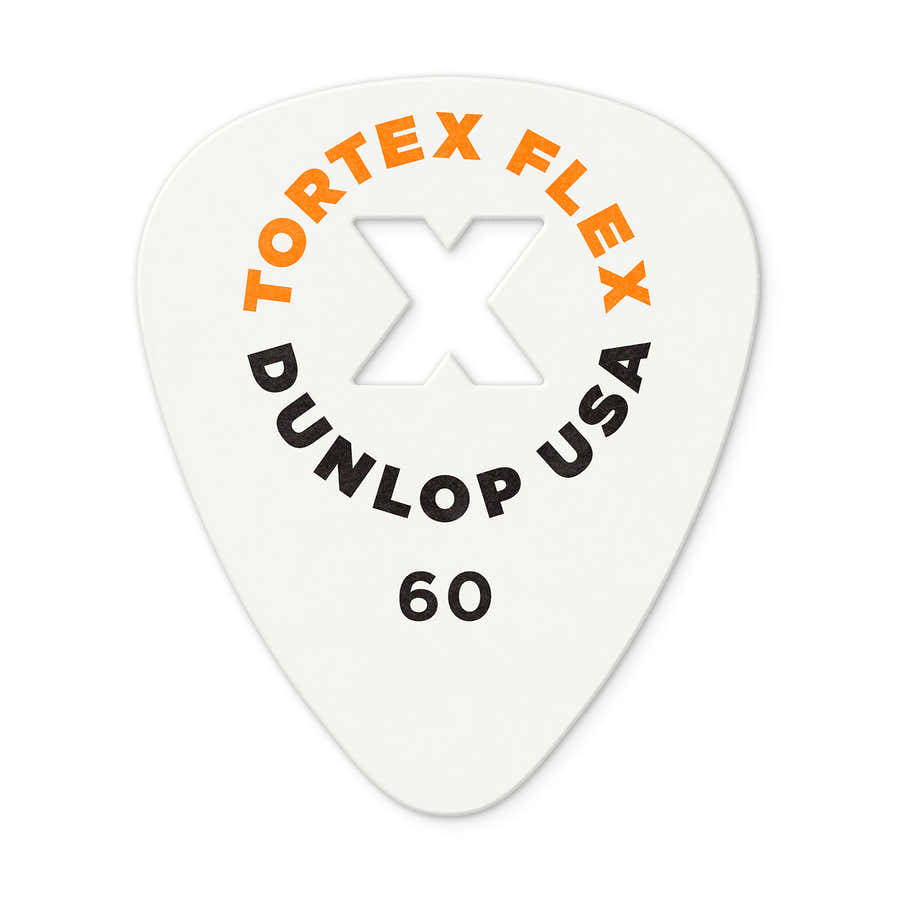 12 x 0,60mm Tortex Flex X Pick