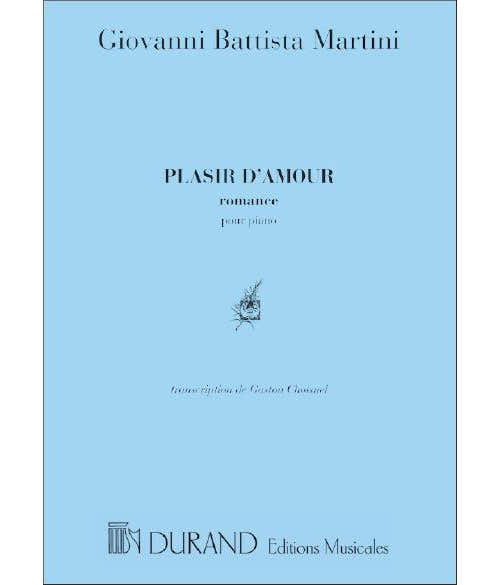 MARTINI - PLAISIR D'AMOUR - PIANO