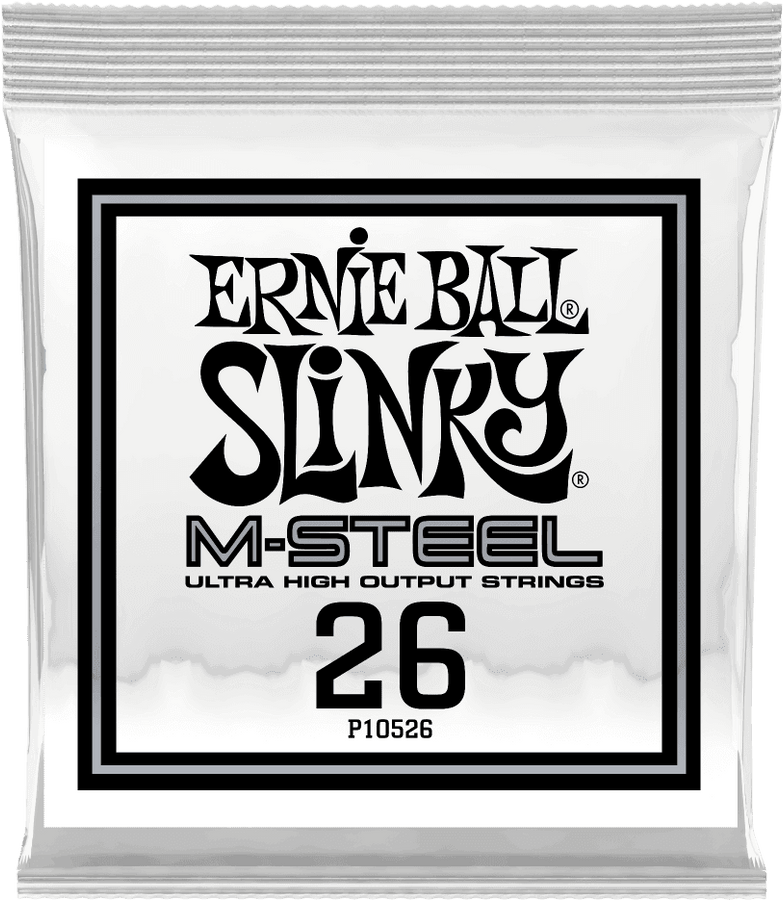 .026 M-STEEL WOUND ELECTRIC GUITAR STRINGS