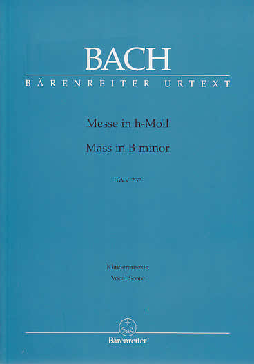 Bach J.S - Messe H-moll BWV 232 - Score