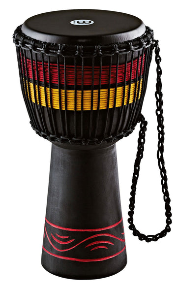 DJEMBE  FIBRE 10" ROJO NATURAL