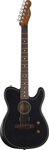 Acoustasonic Standard Telecaster Black