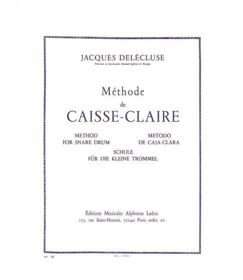 Delecluse Jacques - Methode De CAISSE-claire