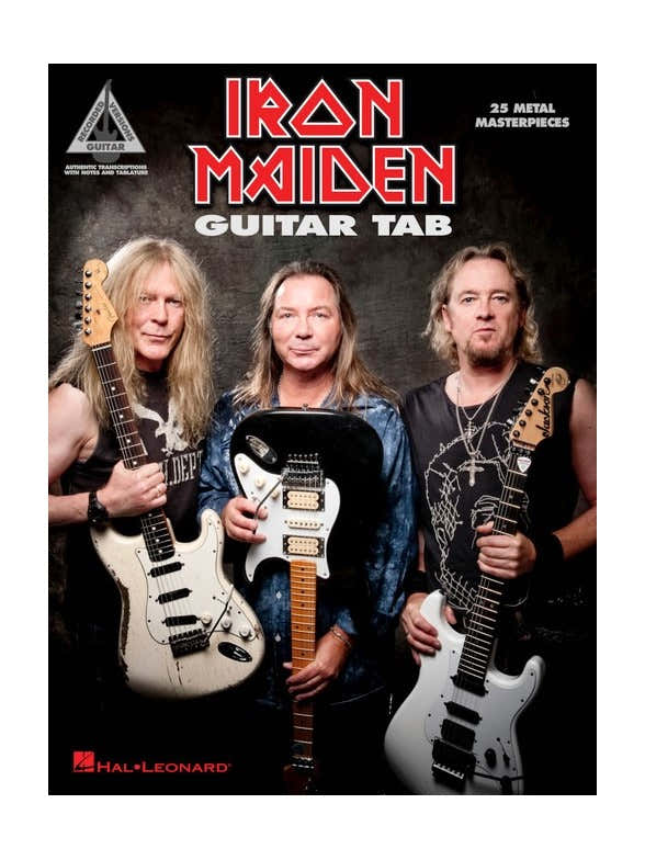 IRON MAIDEN - 25 METAL MASTERPIECES - GUITARE TAB