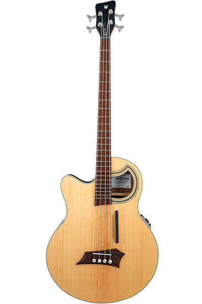 Warwick Bass Alien Deluxe Hybrid Thinline 4 LH Natural satinado