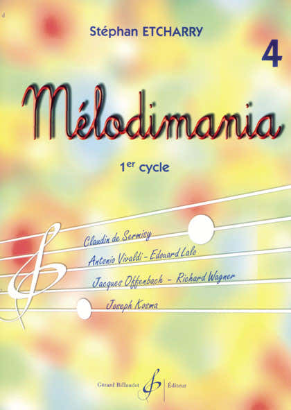 ETCHARRY STEPHAN - MELODIMANIA VOL.4 (SOLFEGE CHANTE)