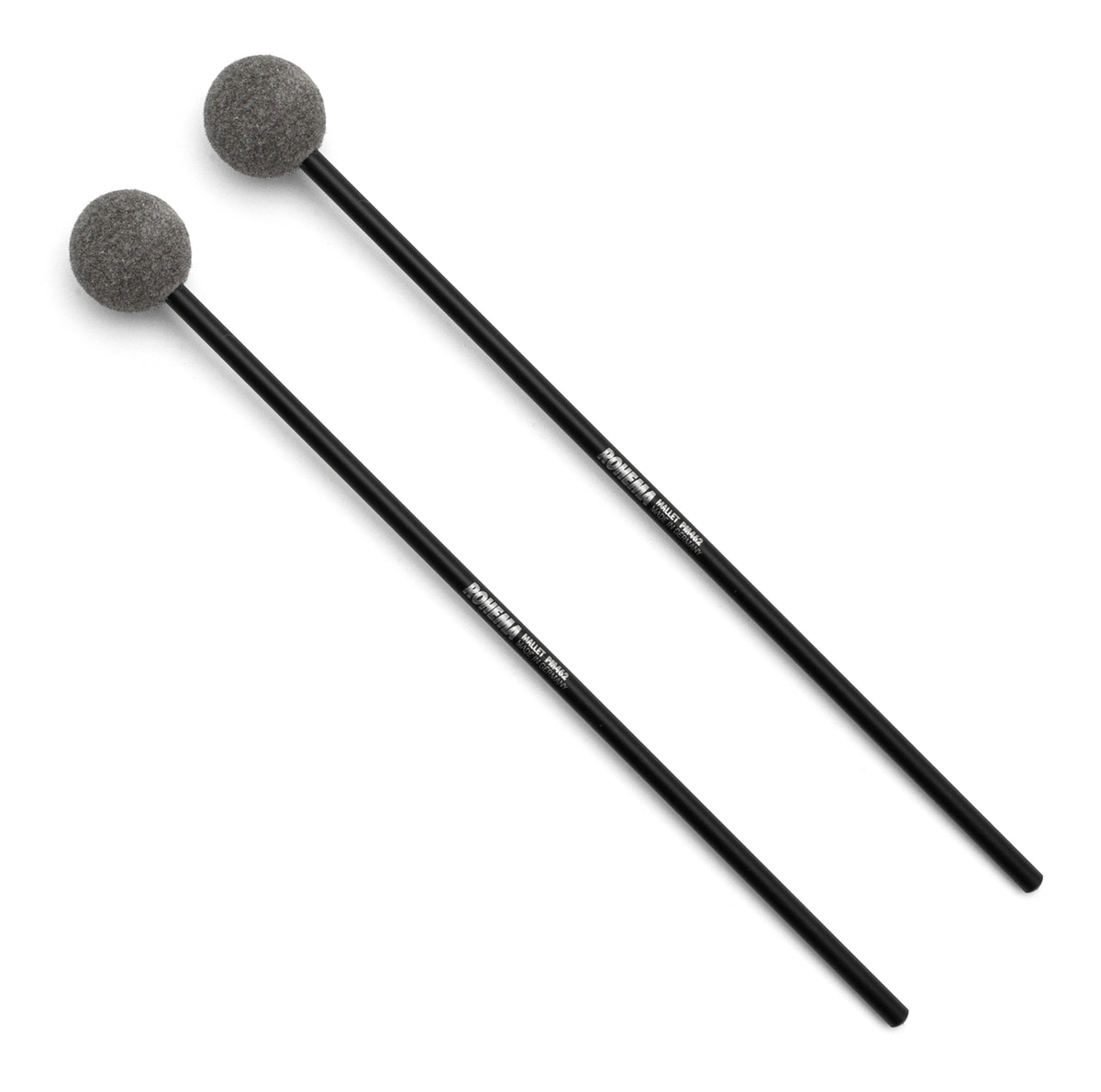 Rohema Baquetas de Plástico 3CM - Cabeza de Fieltro 3CM Duro