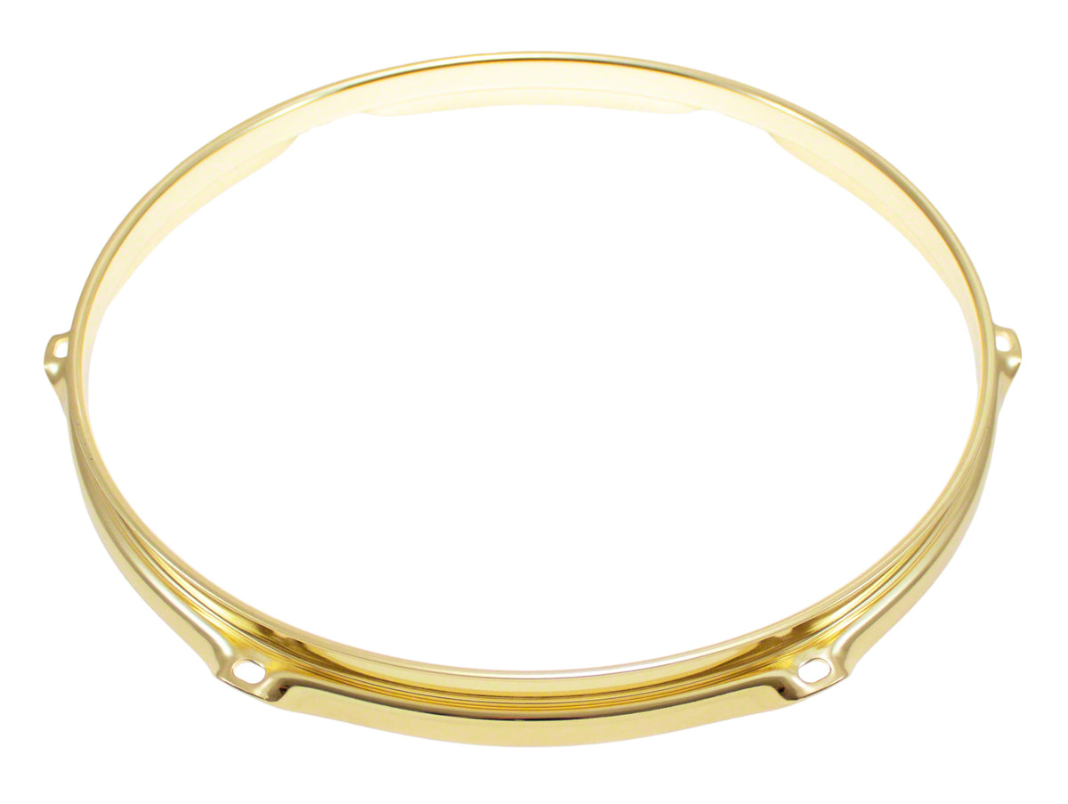 Aro de Tambor 12" 6 Tensores Dorado Super Triple Flange 2.3mm