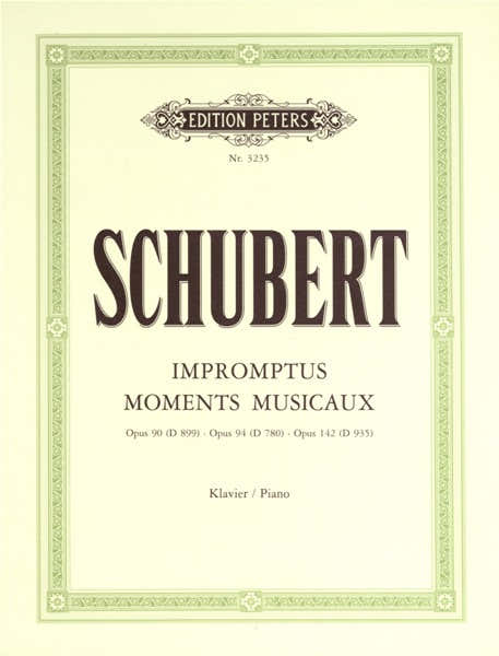 Schubert Franz - Impromptus & Moments Musicaux - Piano
