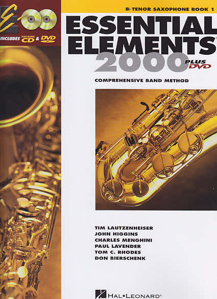 Essential Elements 2 Vol.1 + DVD - Saxophone Ténor