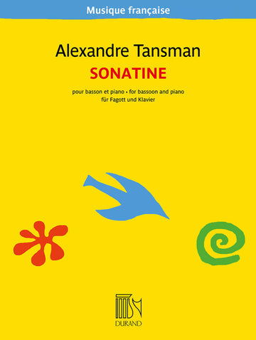 TANSMAN - SONATINE - BASSON