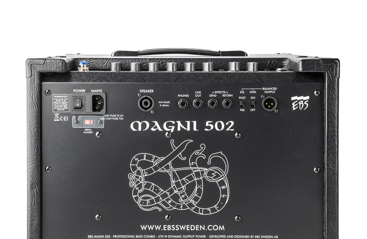 Magni 502 2X10 500W 2 Ohms