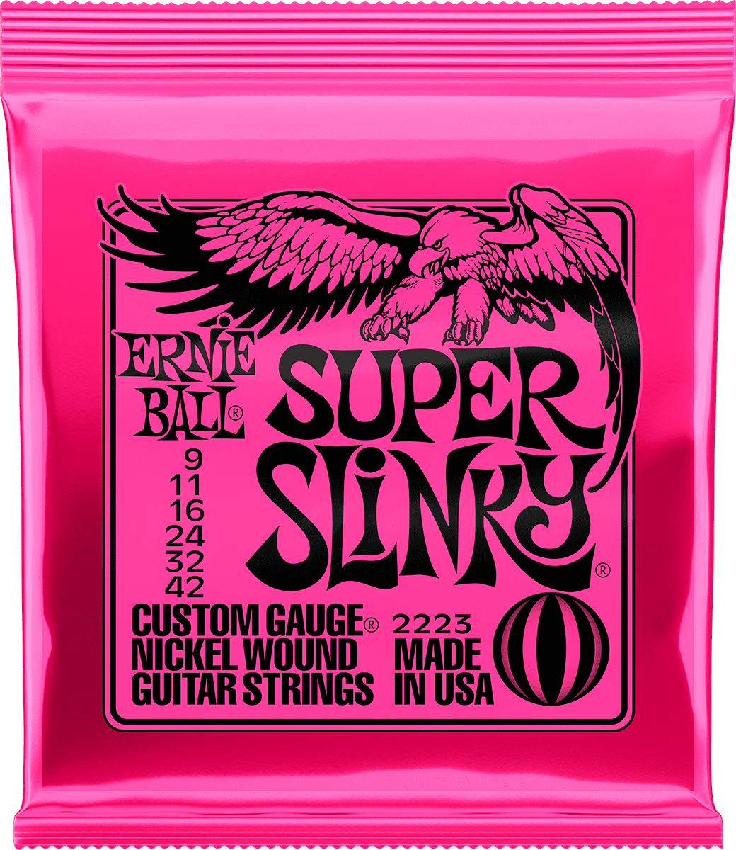 Ernie Ball 2223 Slinky super 9-42