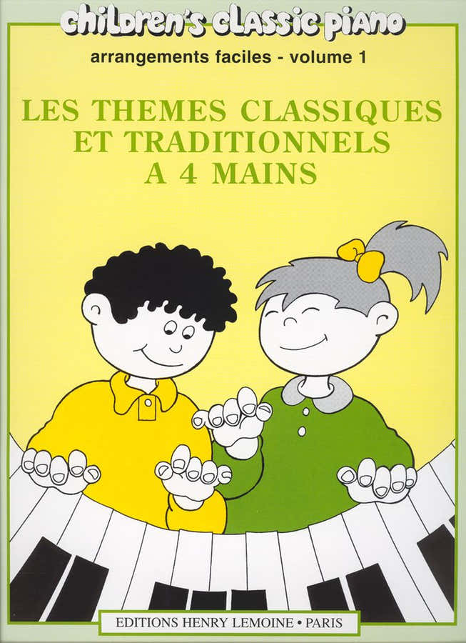 Heumann HANS-gunter - Les Themes Classiques et Traditionnels A 4 Mains Vol.1 - Piano 4 Mains