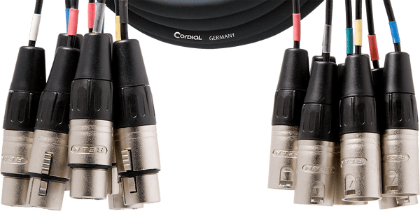 Multipar 8 XLR Macho/hembra 5 M